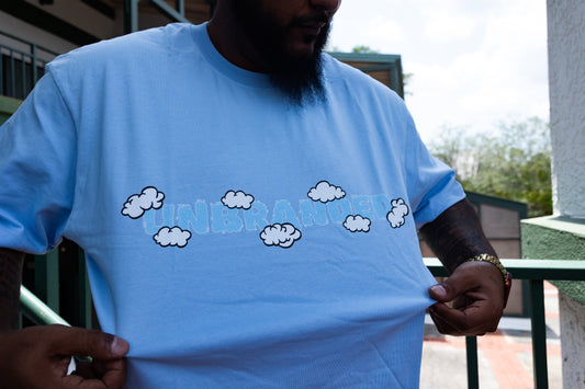 "Blue Cloudz" Unbranded Tee
