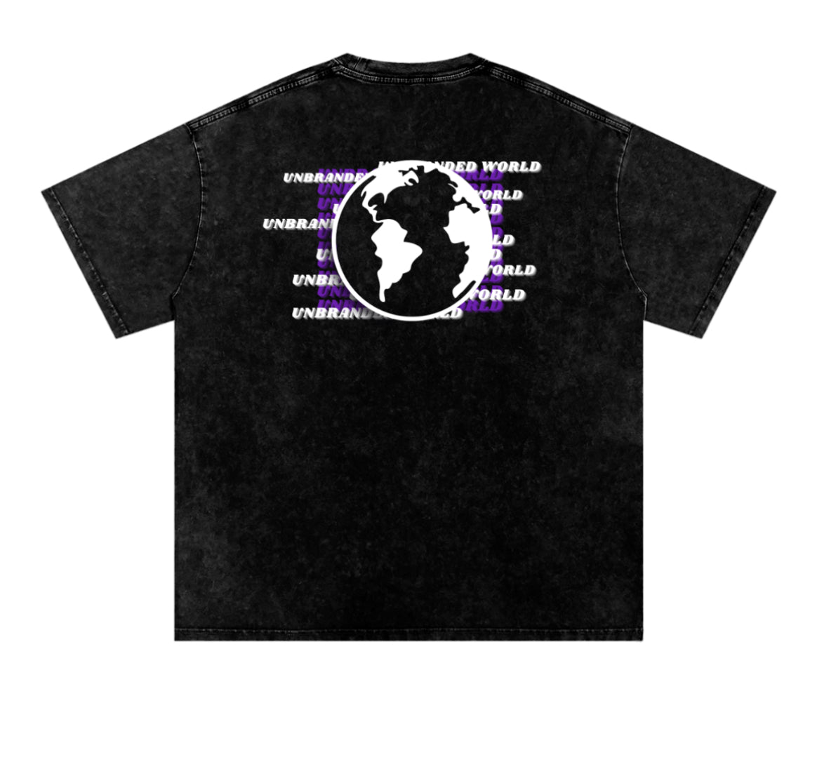 Unbranded World Tee (Purple)