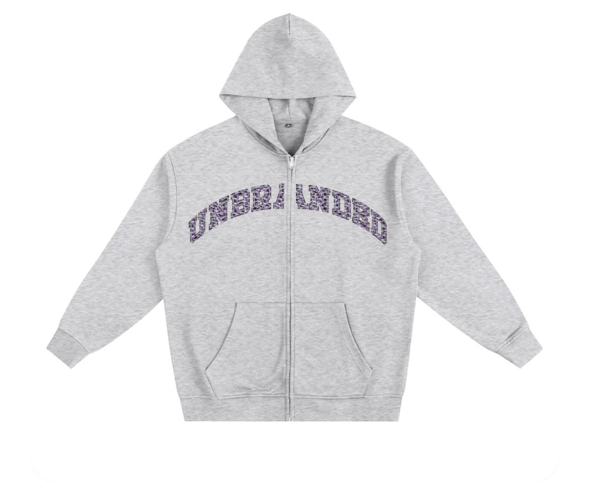 Purple Camo Unbranded Zip-up