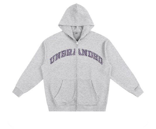 Purple Camo Unbranded Zip-up